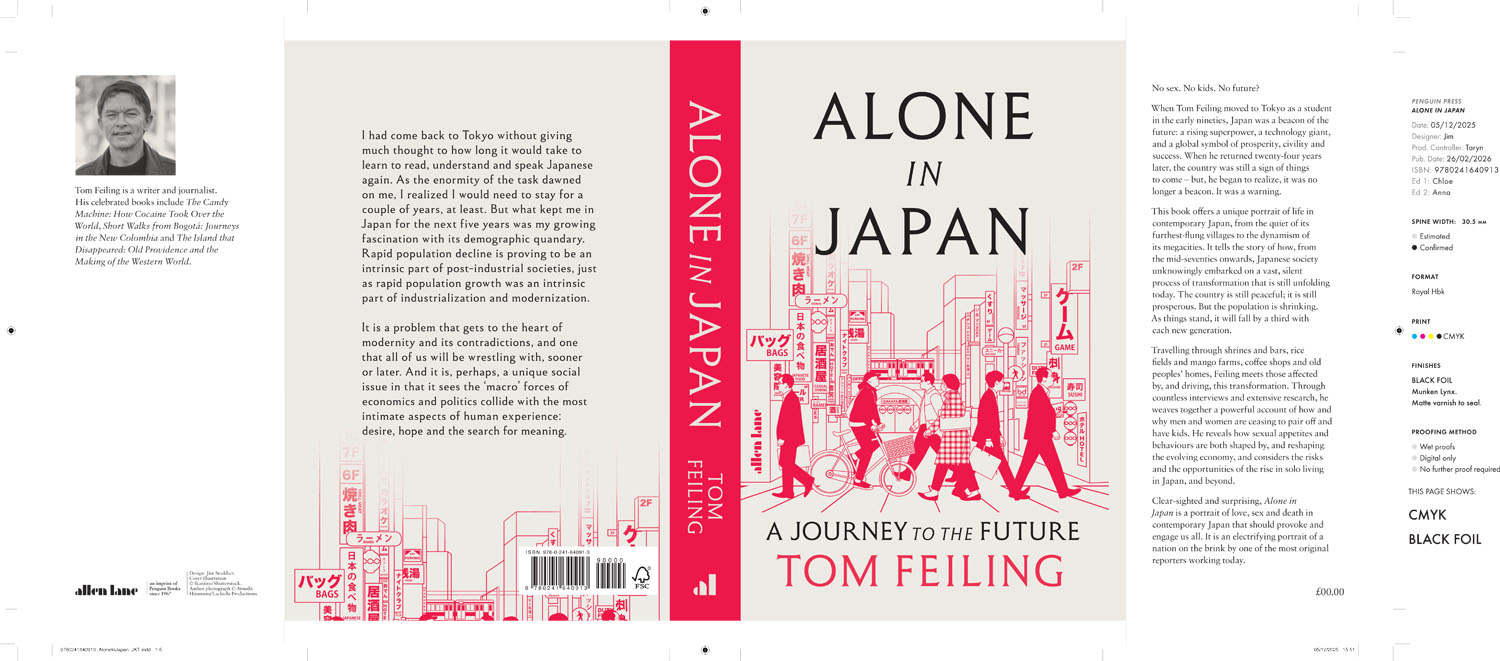 cover of Alone in Japan by Tome Feiling